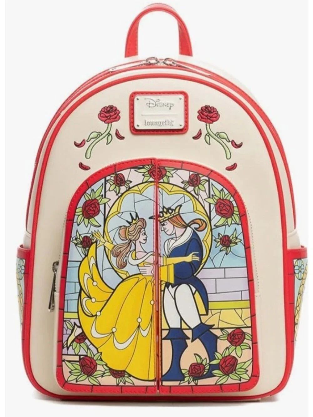 Disney Beauty and The Beast Once Upon A Dream Loungefly Mini Backpack NWT